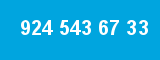 924 543 67 33 924 543 67 33